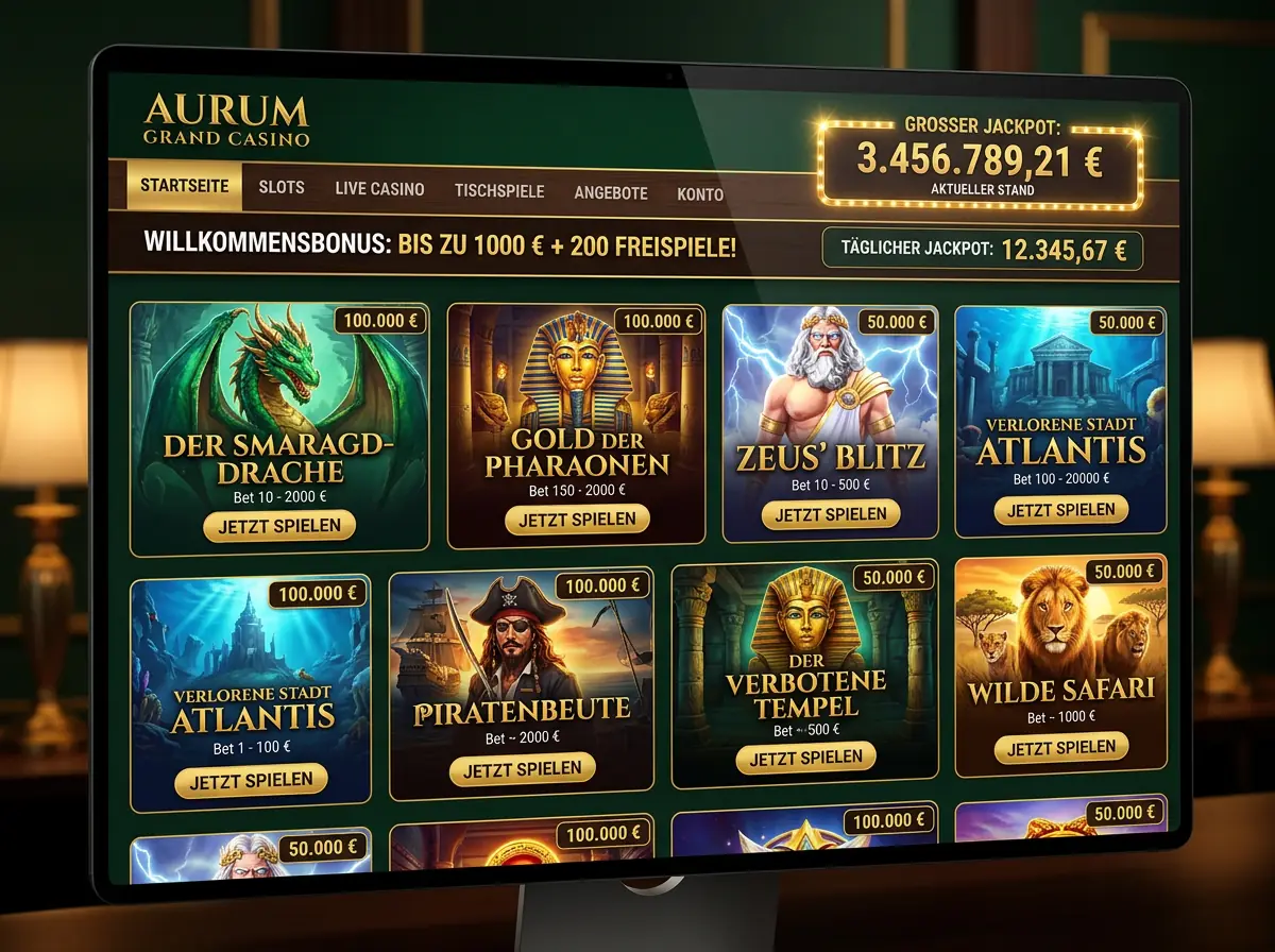 Fortuna — Spielsaal und Angebot